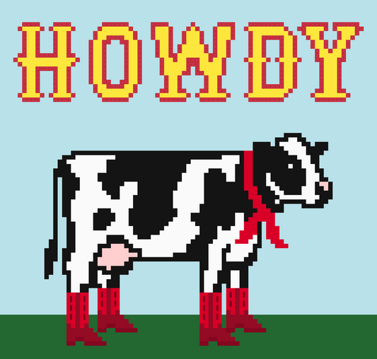 A Cow Says “Howdy”